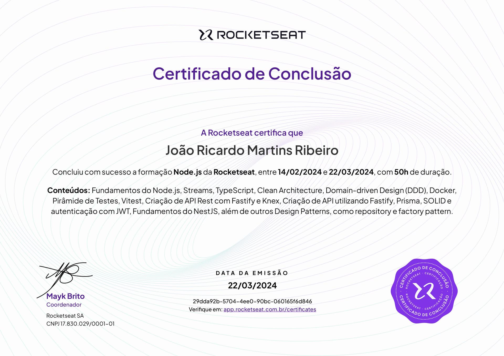 Certificate 11