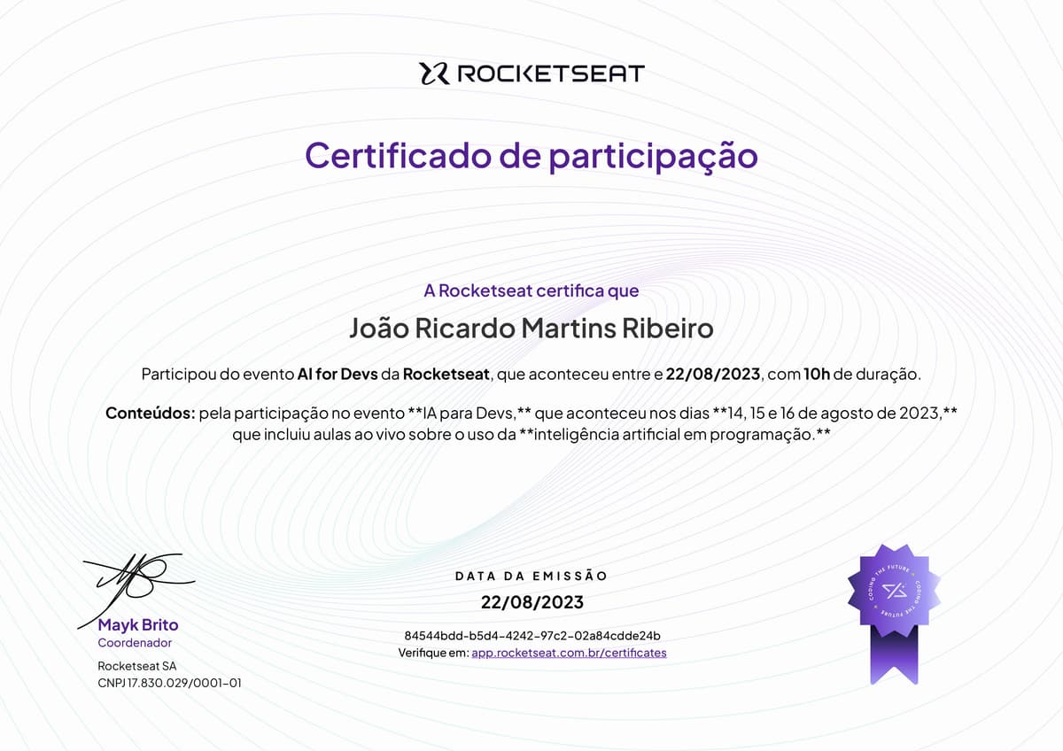 Certificate 7
